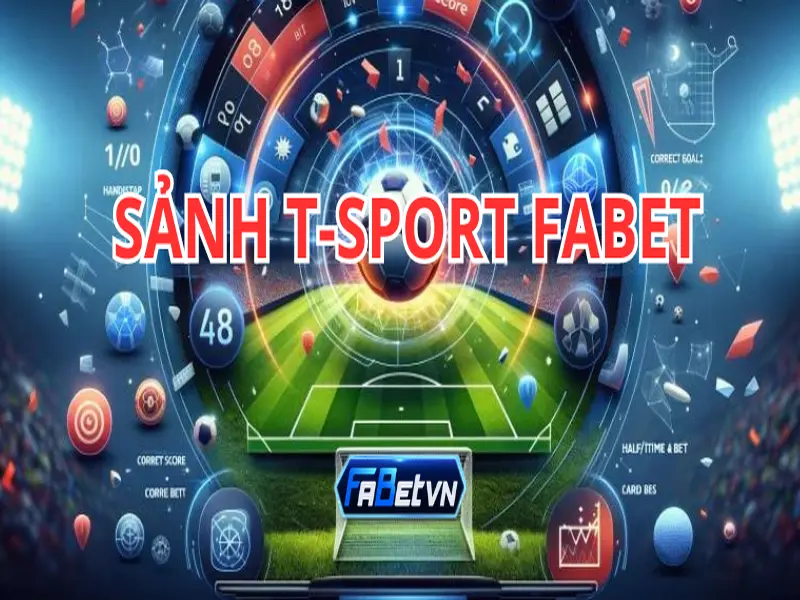 Sảnh T-sport Fabet - Cược càng cao, hoa hồng càng khủng